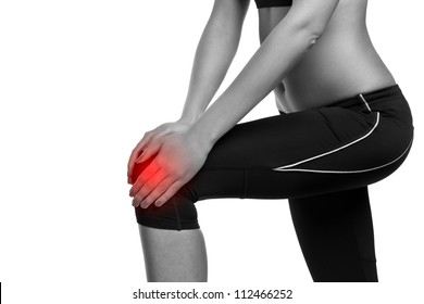 Pain In A Woman Knee