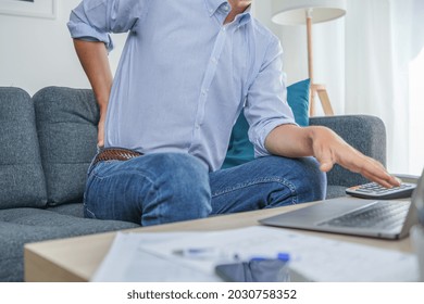 Pain From Working From Home With Bad Ergonomic Posture