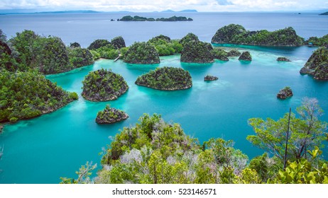 Painemo Island, Blue Lagoon, Raja Ampat, West Papua Indonesia