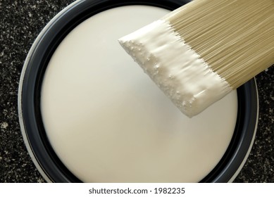 Paint Brush Ready To Paint Latex Paint