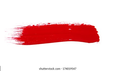 342,909 Red brush stroke Images, Stock Photos & Vectors | Shutterstock