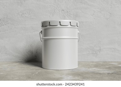Paint Bucket Mockup for showcasing your design to clients