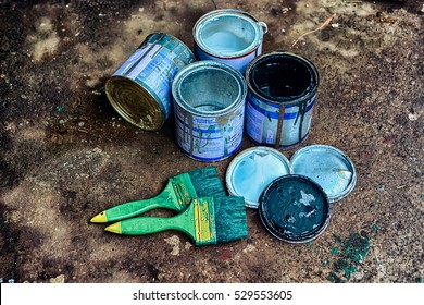 paint cans