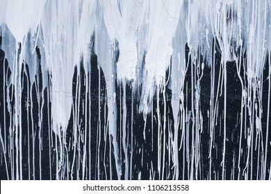 Paint Dripping Wall Background