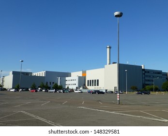 Paint Shop Of A Major Car Factory In Hanover, Germany