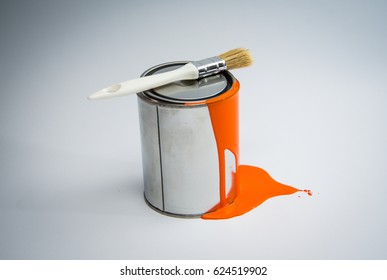 Orange Paint Can Images, Stock Photos & Vectors | Shutterstock