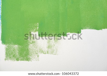 paint wall color background blue green  real texture isolated on white with copy space