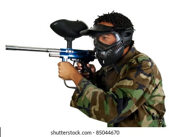 Paintball Player