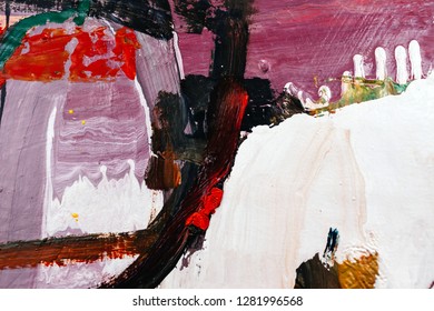 painted abstract background