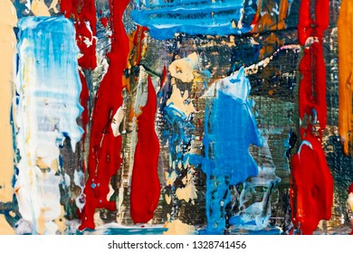 painted abstract background