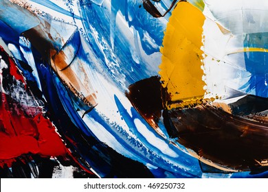 painted abstract background - Shutterstock ID 469250732