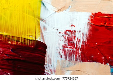 painted abstract background - Shutterstock ID 775724857