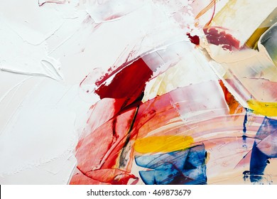 Painted canvas as background - Shutterstock ID 469873679