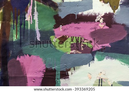Painted canvas fragment texture background