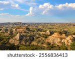 Painted Canyon, Theodore Roosevelt National Park, South Unit, Medora, North Dakota, USA