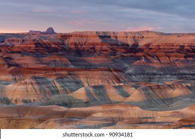 Painted Desert During Sunset