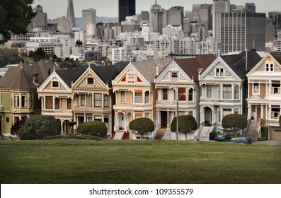 The Painted Ladies In San Francisco