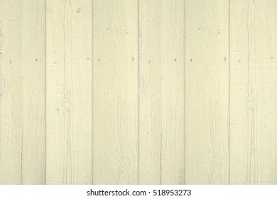 Painted Light Yellow Pastel Wood Background Texture