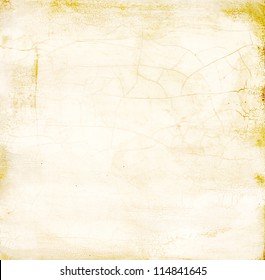 Painted Wood Crackle Distress Surface Texture -Ivory