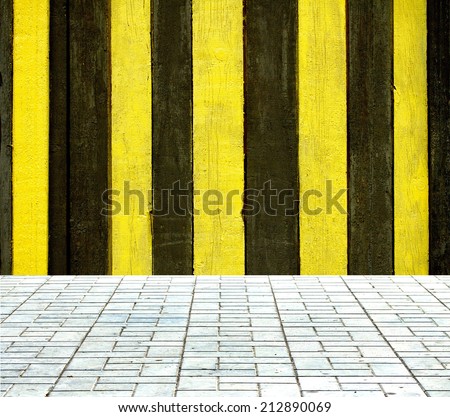 Image, Stock Photo black yellow becomes master :-)