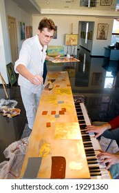 painter at work