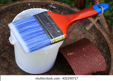 Painting Restoration Old Chair Before And After