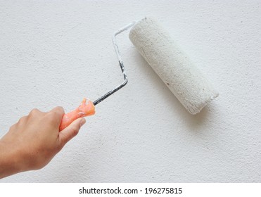 Painting Wall In White