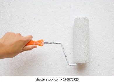 Painting Wall In White