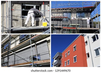 Painting Works, Facade Painting (Collage)