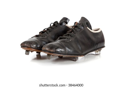 old baseball cleats