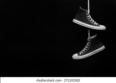 Shoes Hanging from Laces Images, Stock Photos & Vectors ...