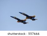 A pair of Blue Angels