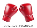 A pair of boxing gloves Isolated on Transparent Background