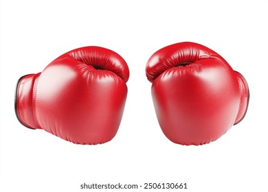 A pair of boxing gloves Isolated on Transparent Background