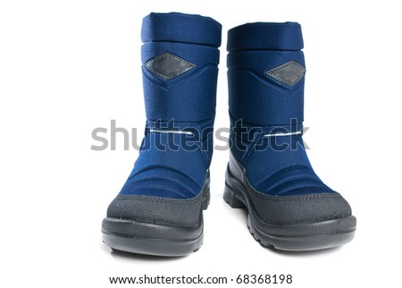 winter boots with rubber soles