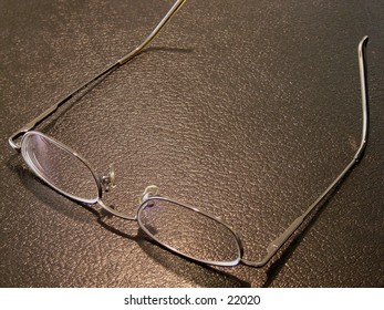 A pair of glasses.