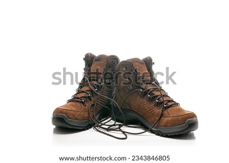 Image, Stock Photo hiking boots Hiking