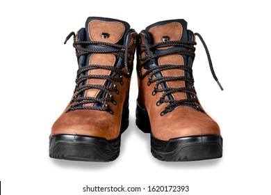 leather walking boots