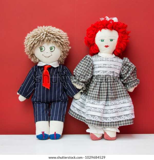male and female dolls
