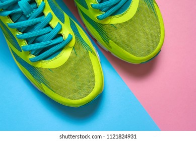 pastel yellow trainers