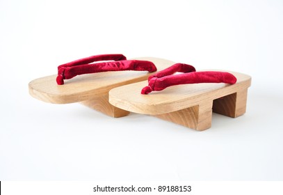 geisha wooden shoes
