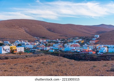 Pajara Village At Fuerteventura, Canary Islands, Spain.