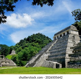 Temple´s Pakal  At Palenque Mexico