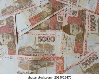 Pakistan Currency Notes Background Five Thousand Stock Photo 2015925470 ...