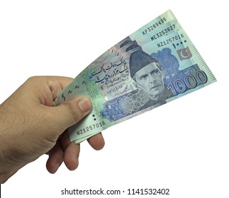 Pakistani Currency Hold On Hand