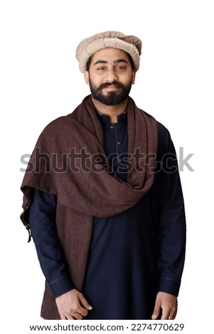Pakistani Pathan, KPK man with pointing finger, Pakistani model