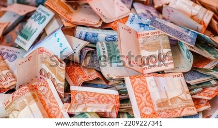 pakistani rupee notes, Banknotes set of Pakistani currency