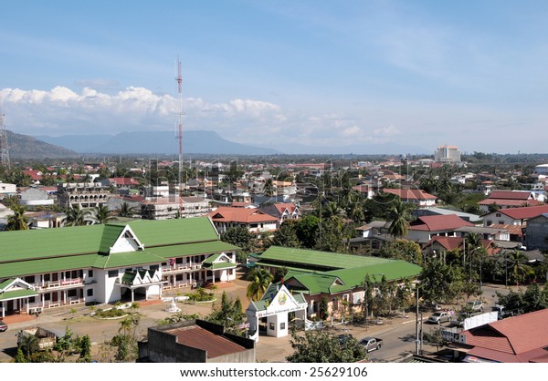 Pakse View Laos Stock Photo (edit Now) 25629106