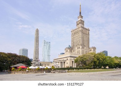 Palace Of Culture And Science Landmark Of Warsaw