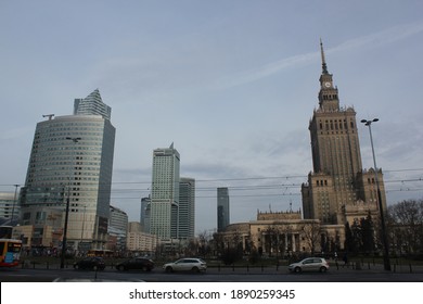 Palace Of Culture And Science In Warsaw, Poland, Socialist Realism